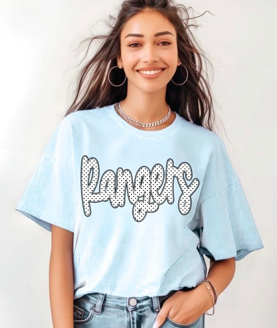 Rangers Polk-a-dot T