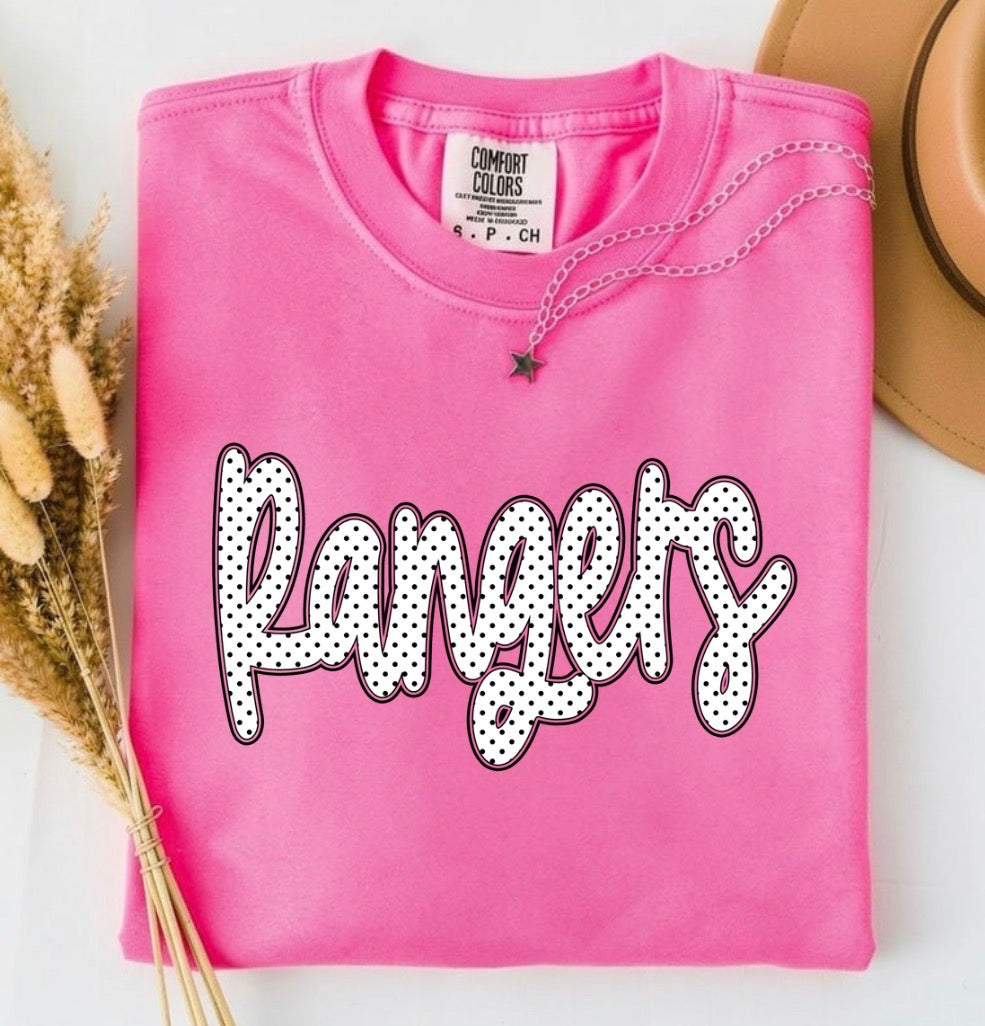 Rangers Polk-a-dot T
