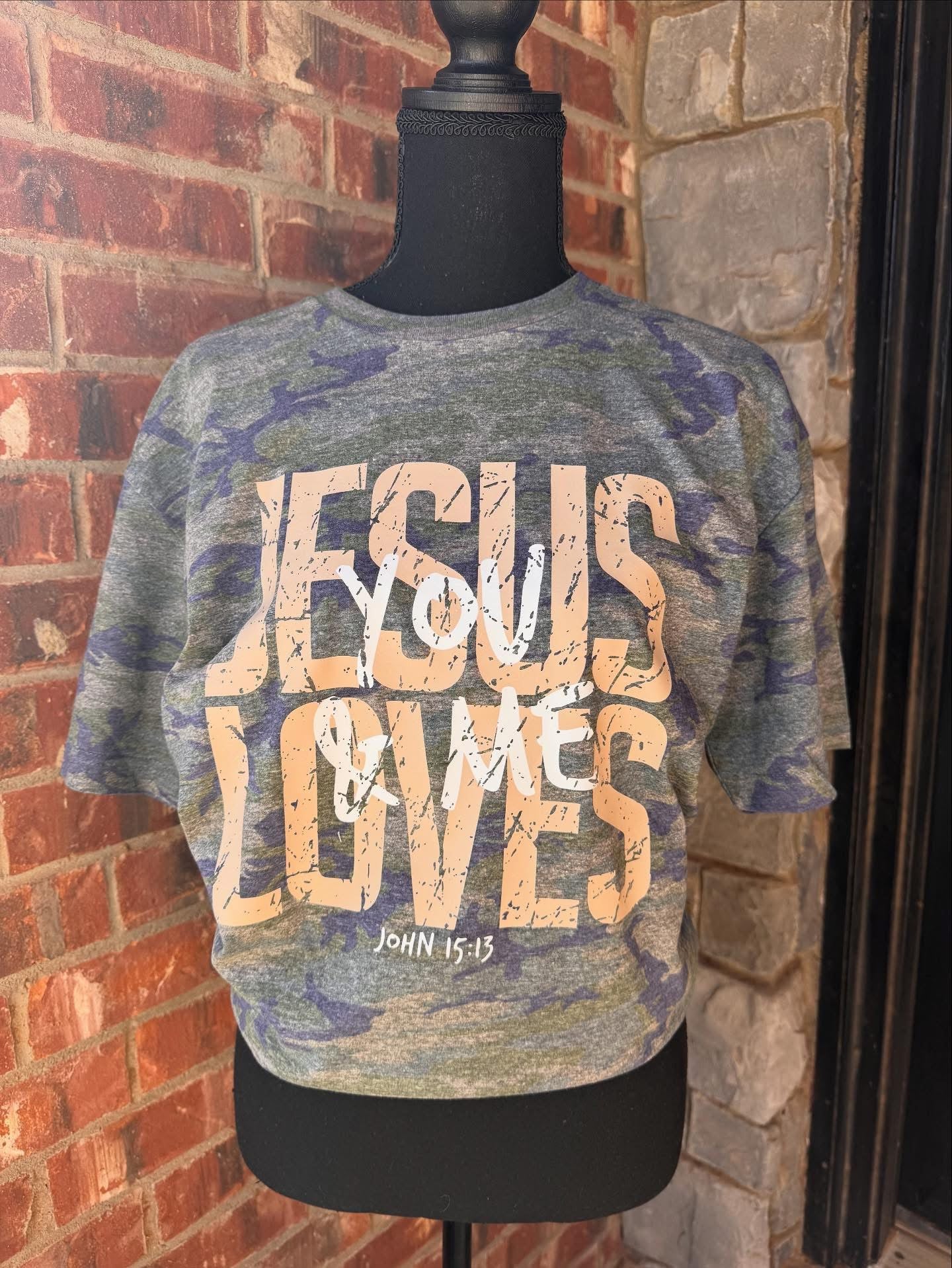 Jesus Loves You T-shirt