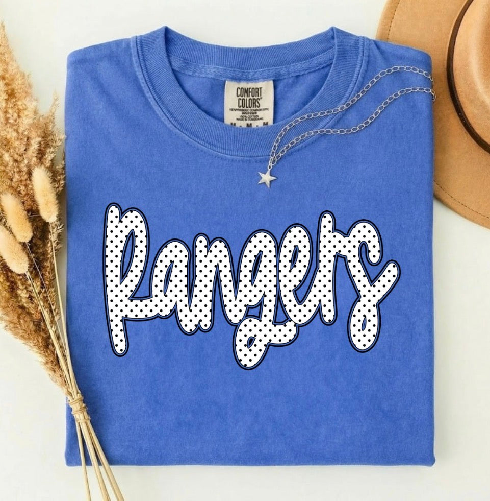 Rangers Polk-a-dot T