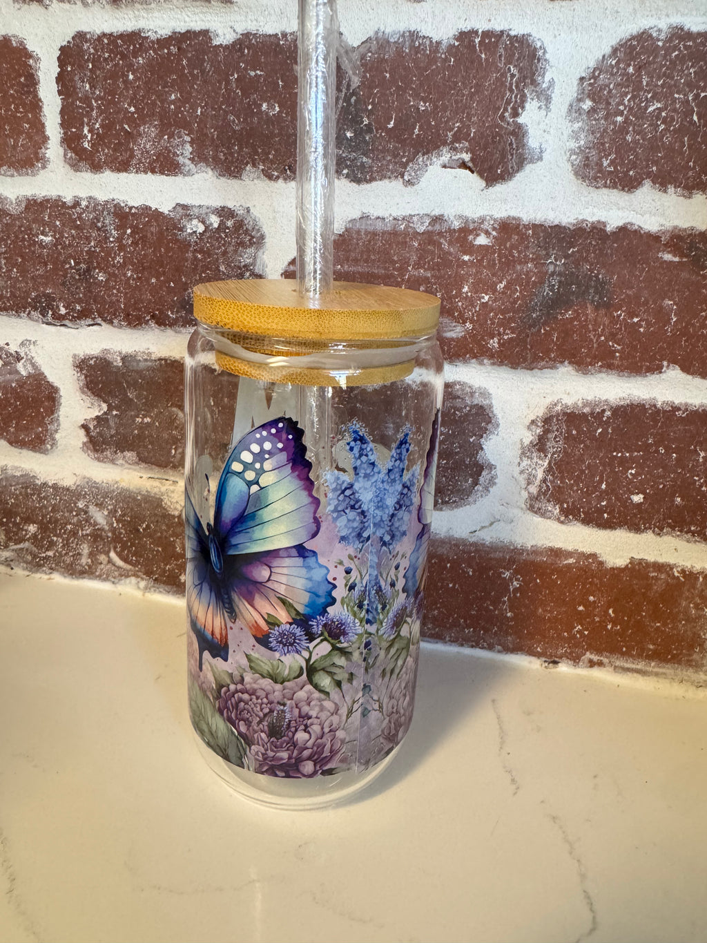 Mom- Glass Tumbler