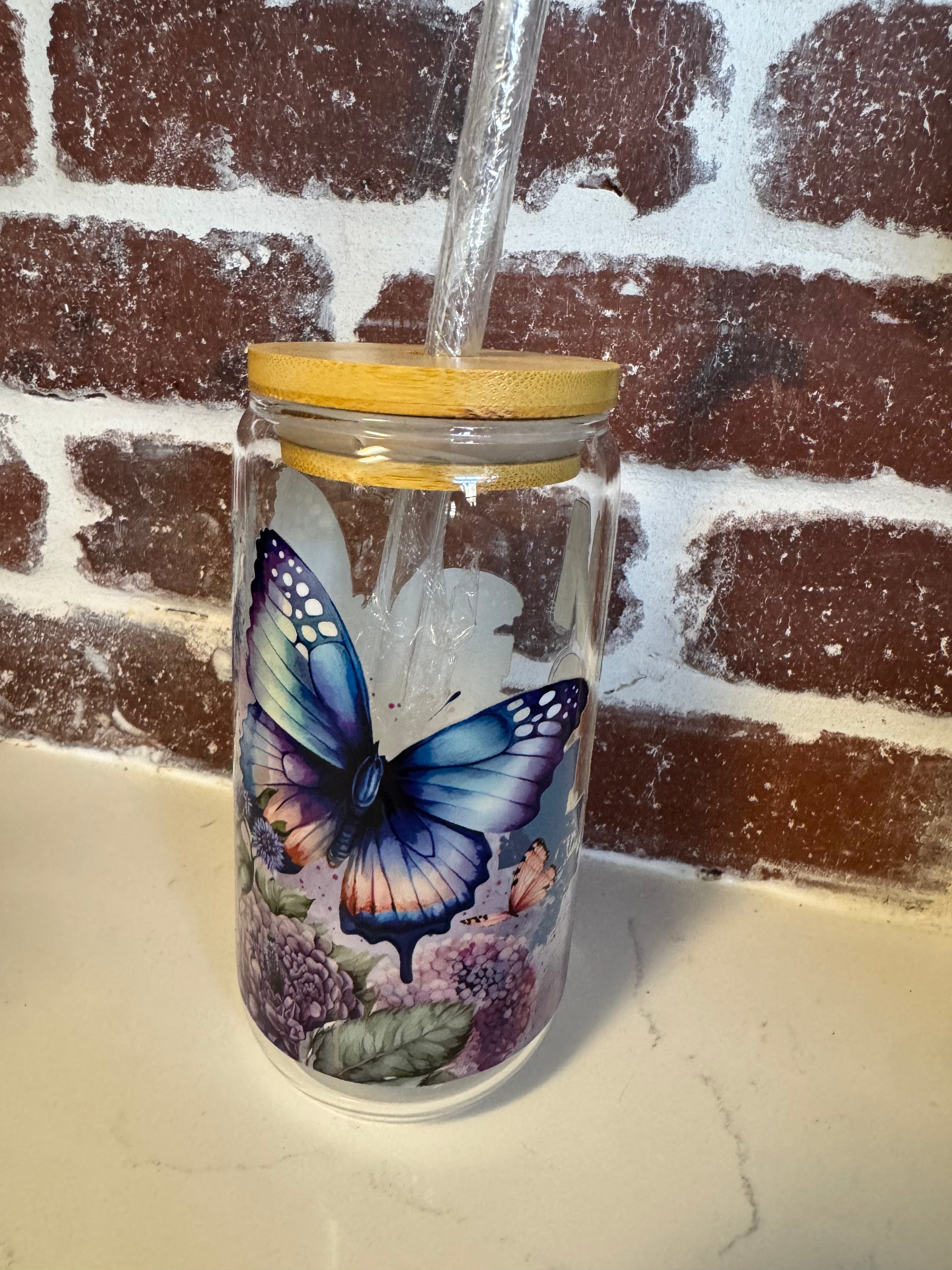 Mom- Glass Tumbler