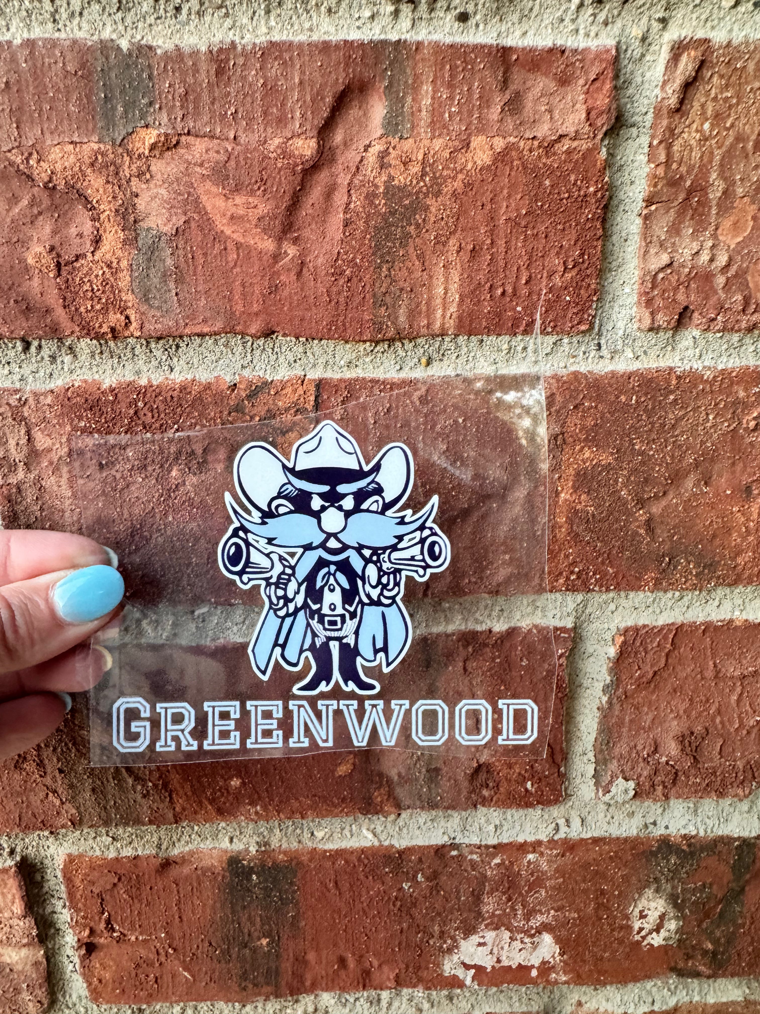 Greenwood Car Decal