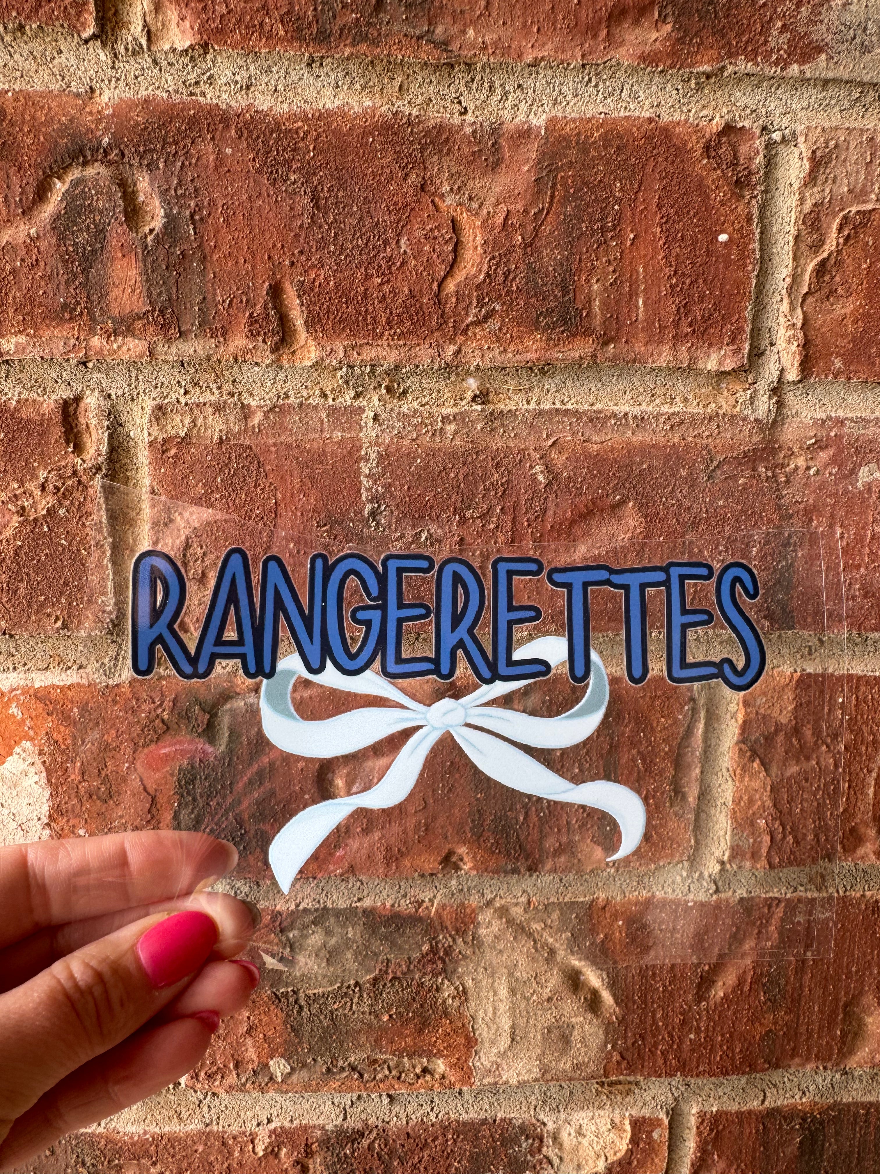 Rangerettes Car Decal